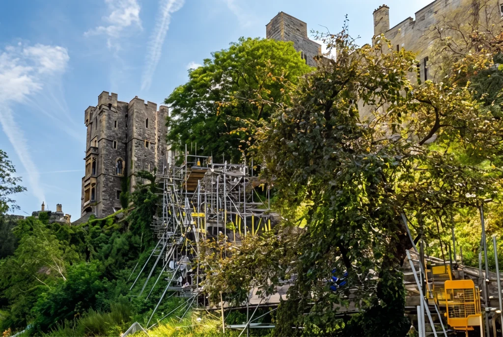 Retaining Wall Reconstruction: Windsor Estate at Windsor Castle