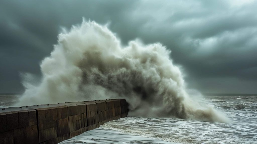 Chloride-Induced Corrosion: The Invisible Threat to Global Infrastructure Sea defences taking the brunt of a winter storm
