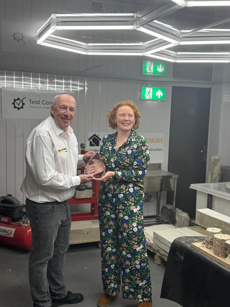 Structural Repairs Wins UK Concrete Show 2025 Award for Fortress Re:Grid – A CFRP Breakthrough in RAAC Repair and Reinforcement Structural Repairs Wins UK Concrete Show 2025 Award for Fortress Re:Grid – A CFRP Breakthrough in RAAC Repair and Reinforcement