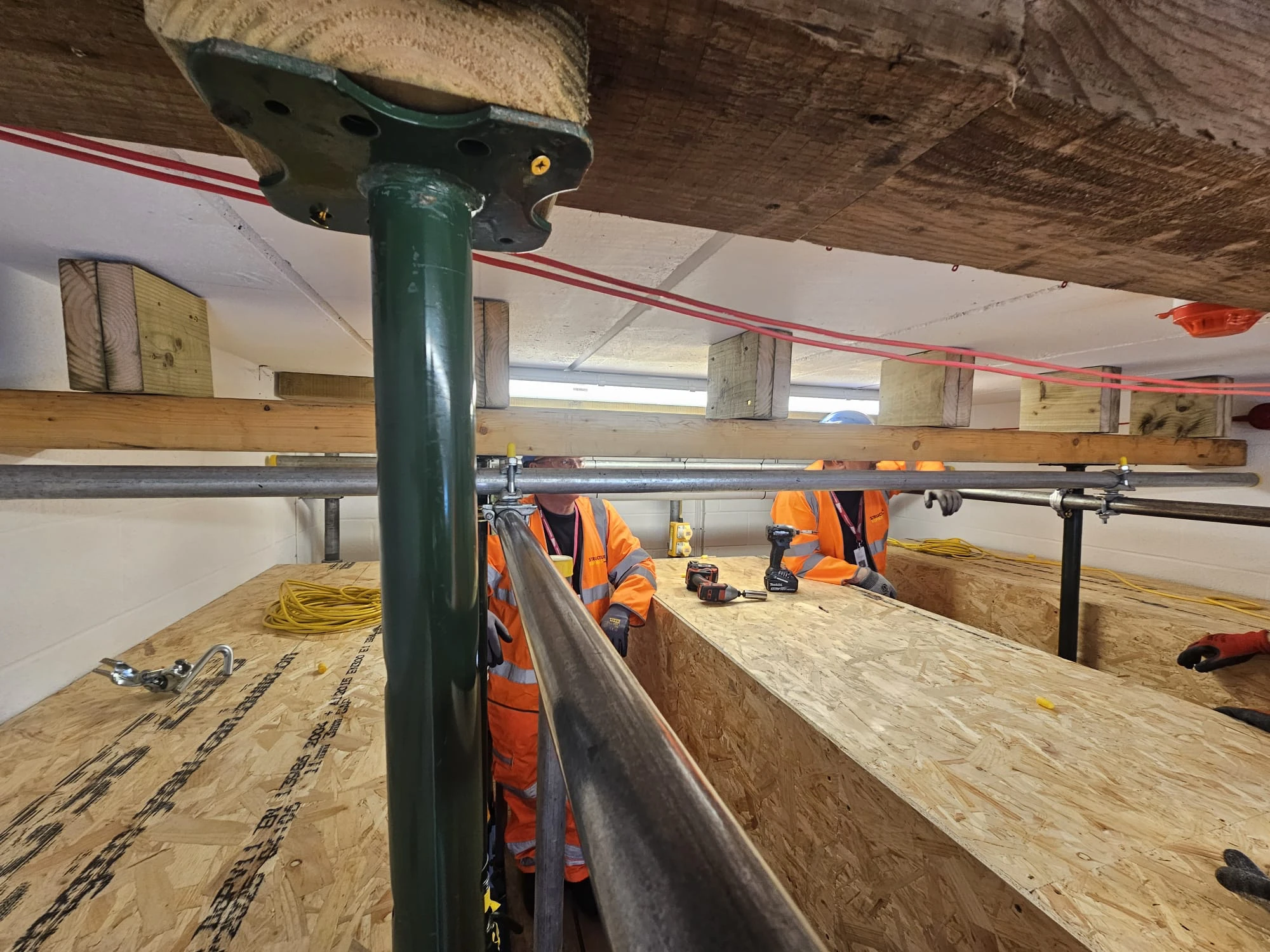 Another Successful RAAC Repair Project Completed for Network Rail Preparing for the application of or RAAC remediation