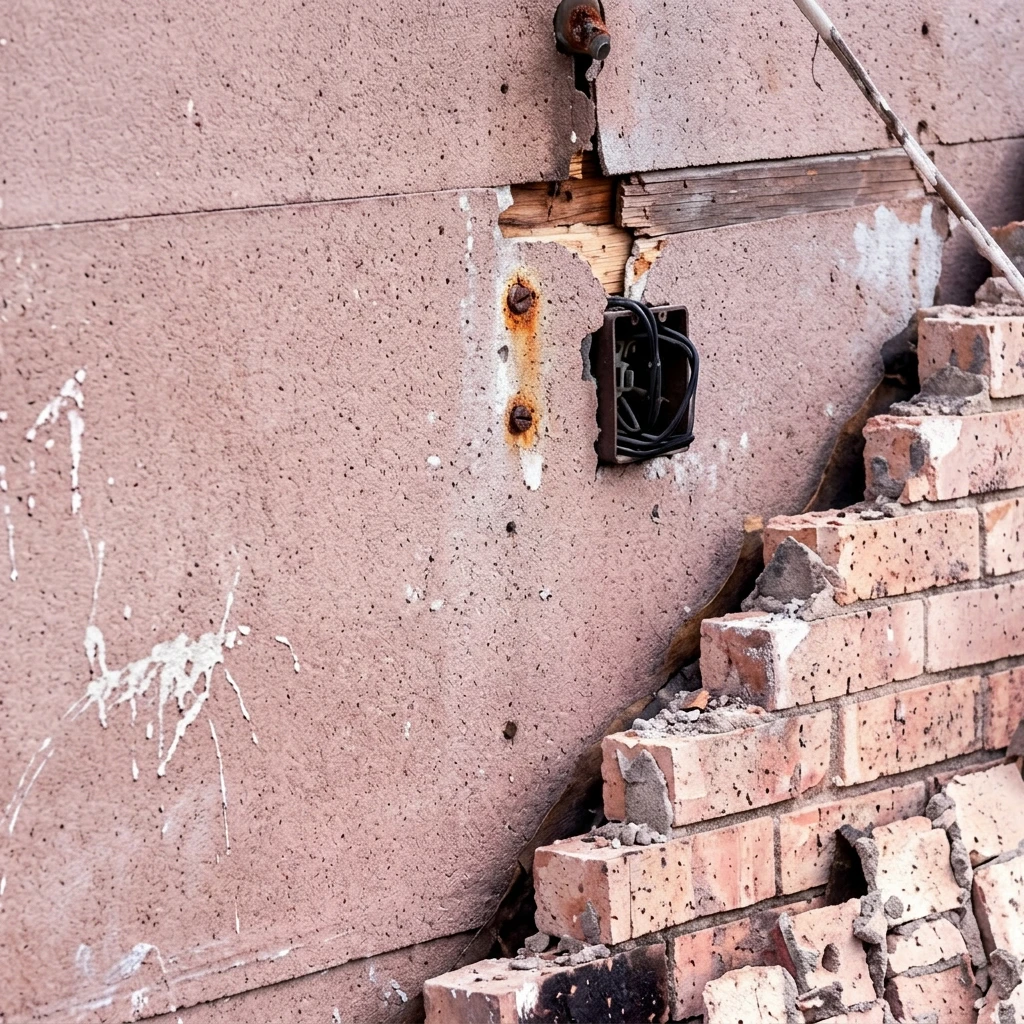 Cavity Wall Tie Solutions Extreme cavity wall tie failure