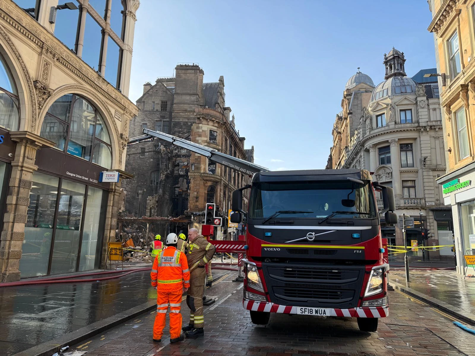 Watch the Structural Repairs’ structural scanning team at work at Glasgow Union Street
