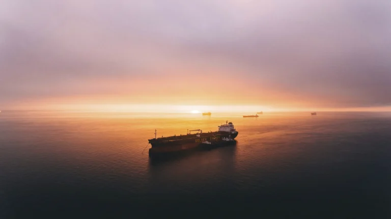 Oil tankers at sea, uncertain times